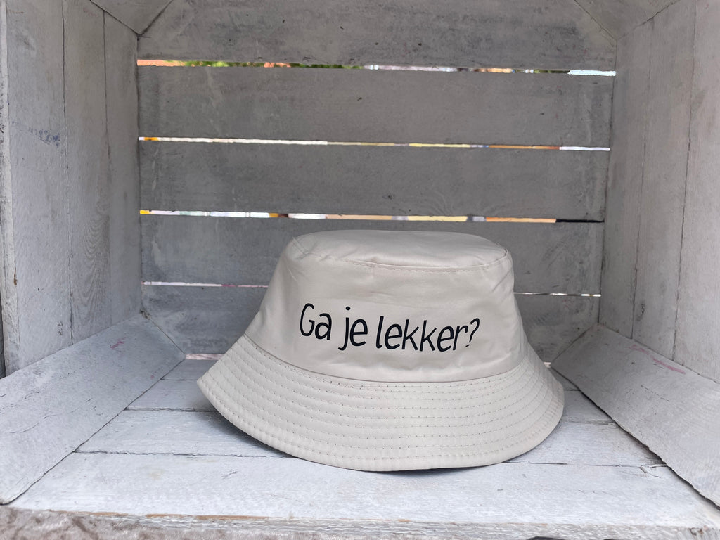 Ga je lekker?