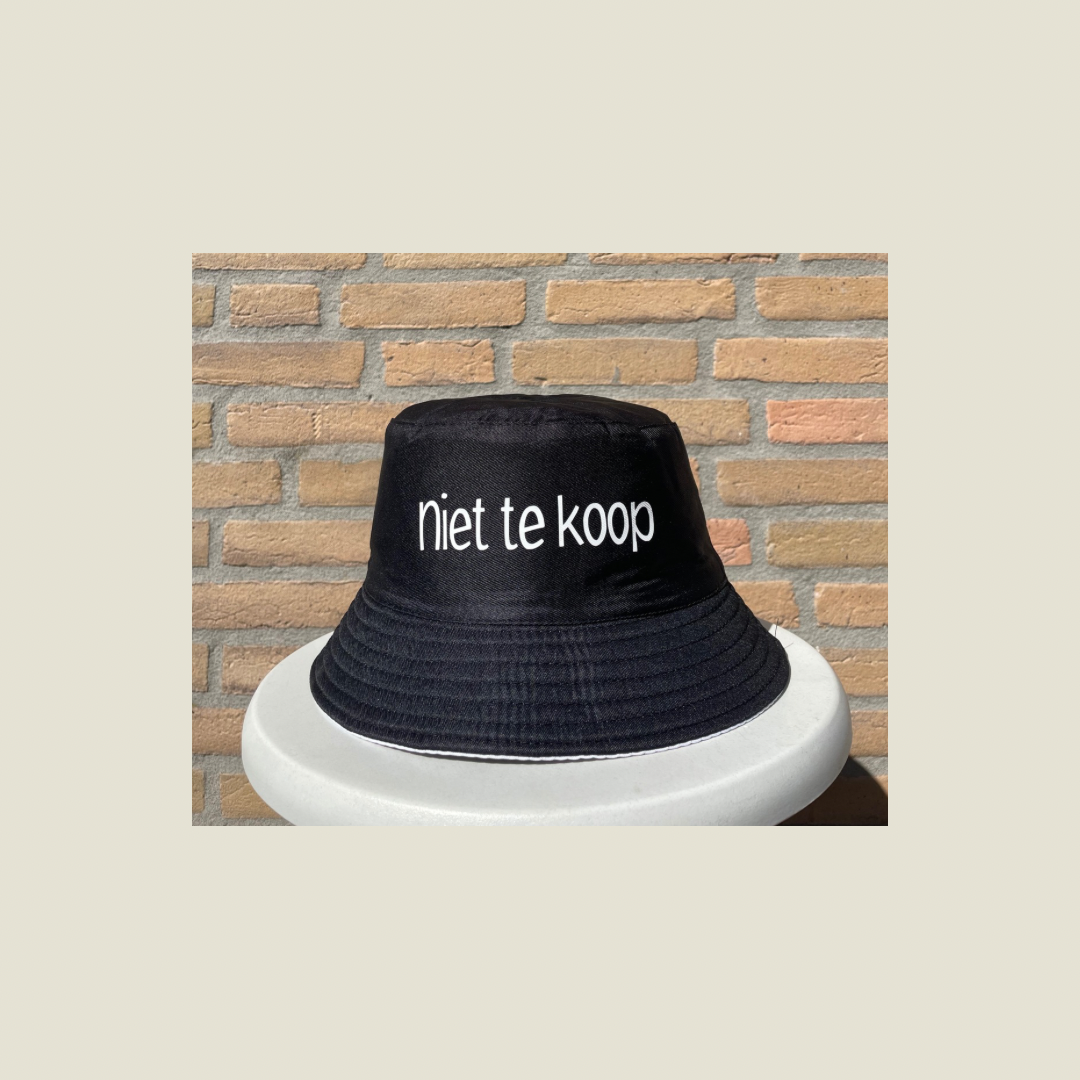 “Niet te koop”